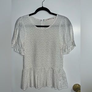 NEW Francesca’s XL White Blouse